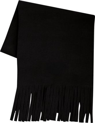 Trigema Fleeceschal TRIGEMA TRIGEMA Fleeceschal, Jungen, schwarz, Polyester, Modet&uuml;cher Fleeceschal