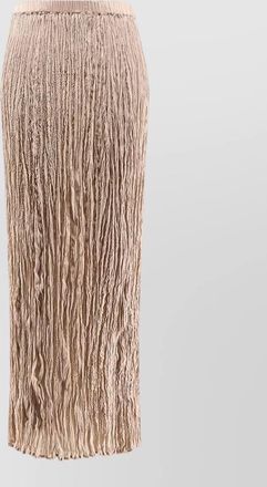 Alysi wrinkled pleated skirt