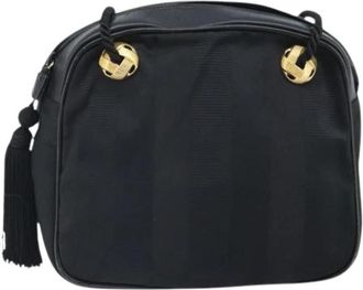 Ferragamo Pre-owned Vintage schoudertas - Dames - Vintage Schoudertas - Zwart - ONE Size - Vintage