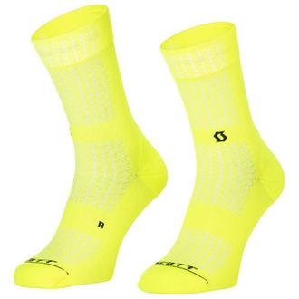 Scott Performance Crew Socks Velosocken - Unisex | gelb