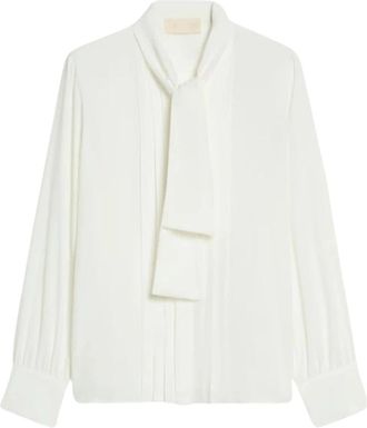 iBlues Classe Shirt - Dames - Blouses - Wit - M - Overhemden
