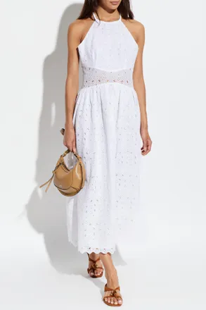 Frame Denim Sleeveless Dress, Womens, White