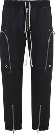 Rick Owens Pantaloni in lino - Nero