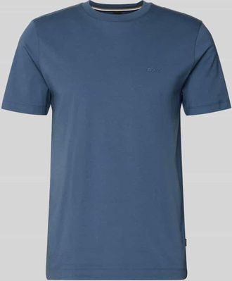 HUGO BOSS Regular Fit T-Shirt aus reiner Baumwolle Modell THOMPSON in Blau, Gr&ouml;&szlig;e XXXL