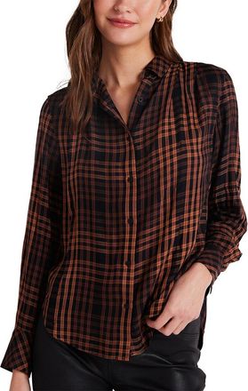Bella Dahl Pleated Button Down Shirt