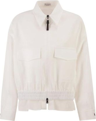 Brunello Cucinelli Donna, Giacche, Bianco, S, new