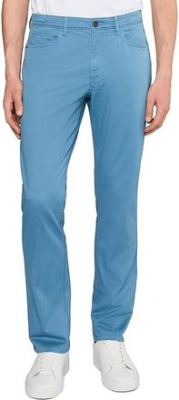 Johnston & Murphy Five-Pocket Pants Mens Clothing Blue : 33 S, Cotton/Spandex