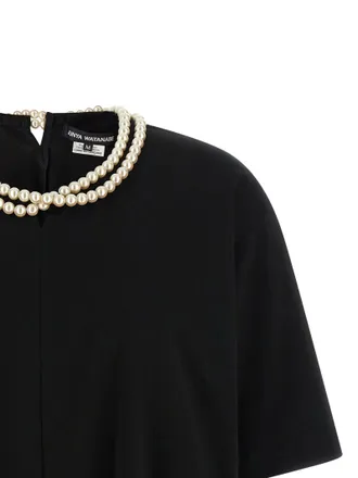 Junya Watanabe Womens ivory Necklace T-Shirt