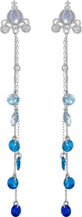 Girls Crew Disney Cinderella Drop Earrings in Silver at Nordstrom