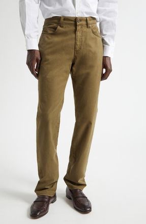 Boglioli Straight Leg Jeans in Light Brown at Nordstrom, Size 30R