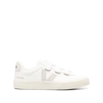 Veja Sneakers, male, White, Size: 13 US Calf Leather Panelled Sneakers