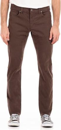 Fidelity Denim Jimmy Slim Straight Leg Twill Pants in Chestnut at Nordstrom Rack, Size 31