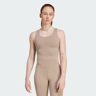 adidas Womens adidas adidas All Me Medium Support Bra Tank Top