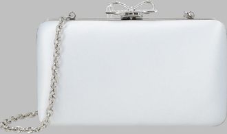 Self Portrait Selbstportr&auml;t-Clutch aus Raso Con Fiocco