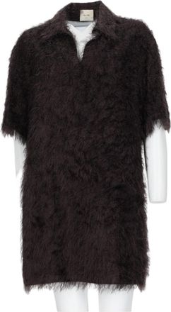 Alysi Fringed Textured Mini Dress By Alysi