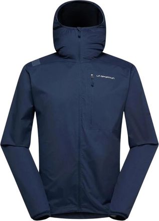 La Sportiva Winddichte Klimjas Wall Breeze Stretch - Heren - Zomerjassen - Blauw - S - Jassen