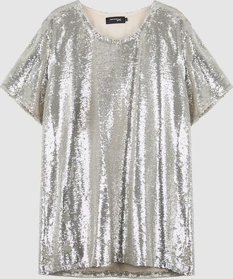 Jeanne Vouland Robe Lima Sequin Champagne