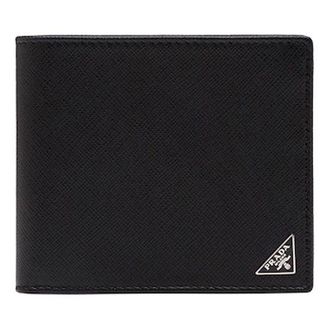 Prada SS26 Saffiano Leather Wallet Black 2MO513-QHH-F0002