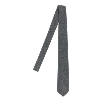 Barba Accessoires, Heren, Grijs, ONE Size, Wol, Wollen Stropdas