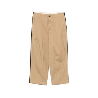 Nine In The Morning Wide Trousers, male, Beige, Size: XS Wide Trousers