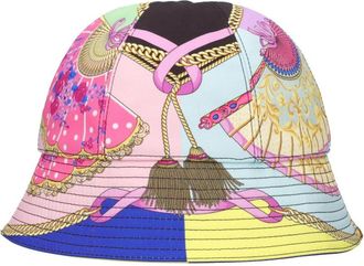 Versace Hat to Bucket - Dames - Hoeden - Veelkleurig - 58 CM - Katoen - Accessoires