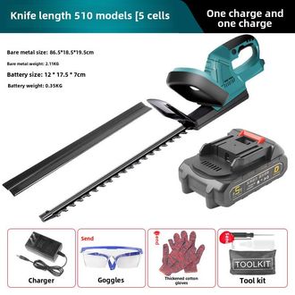 OEM Cortasetos El&eacute;ctrico Port&aacute;til, Inal&aacute;mbrico Y Recargable Para Jard&iacute;n, Poda De &Aacute;rboles De T&eacute; Y Equipos Agr&iacute;colas (longitud De La Cuchilla 510 [secci&oacute;n 5