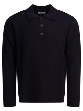Nn.07 Harald Wool Polo Sweater