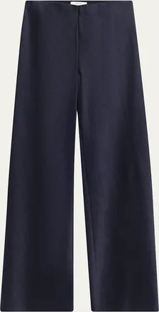 Vince Colette High-Waist Fluid Satin Bias Pants