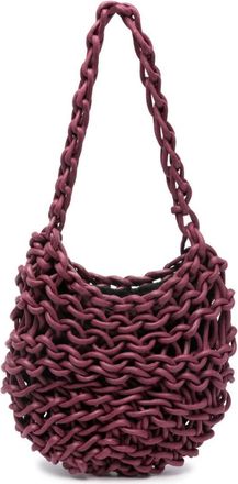 Alienina Alice interwoven shoulder bag - women - Cotton/Cotton - One Size - Purple