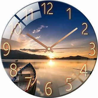 OEM Reloj De Pared Silencioso, Reloj De Pared Silencioso De Dise&ntilde;o Moderno Para Sala De Estar, Cocina, Oficina Y Dormitorio (07)