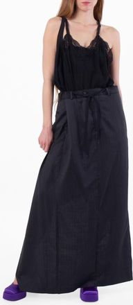 Balenciaga V Neck Patched Slip Dress, Brand Size 36 ( US Size 2 )