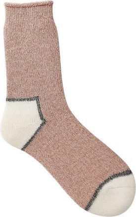 Watson's Womens HEAT Thermal Crew Socks in Pink Mix/cream at Nordstrom