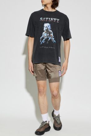 SATISFY T-shirt MothTech, Mens, Grey