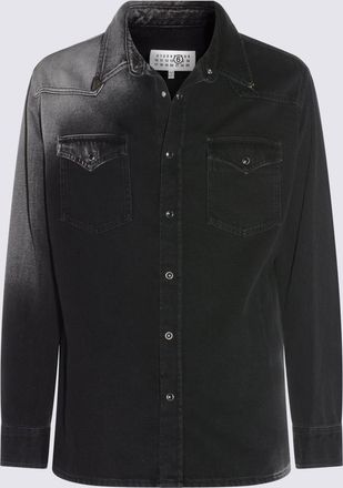 Maison Margiela Shirts Blacks And Greys-Uomo