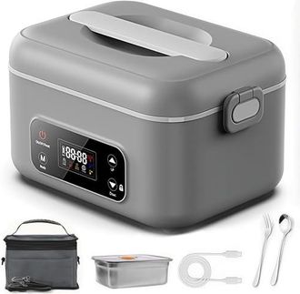 Generic Bo&icirc;te &agrave; D&eacute;jeuner Chauffante Sans Fil, Bo&icirc;tes &agrave; D&eacute;jeuner Chauffantes Rechargeables De 1000 Ml Avec &eacute;cran Daffichage Num&eacute;rique Et 24 000 Mah, Rendez-vou