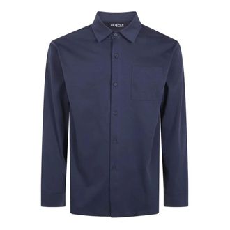 People of Shibuya Formal Shirts, male, Blue, Size: 3XL Yogo Long-Sleeved Shirt