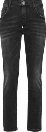 Philipp Plein Boyfriend Fit Jeans - Dames - Slim Fit Jeans - Zwart - W27 - Denim - Jeans