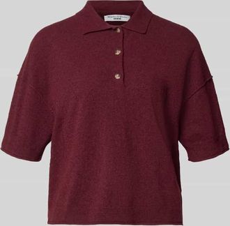 Marc O'Polo Denim Marc OPolo Denim Boxy Fit T-Shirt aus Baumwoll-Mix in Bordeaux, Gr&ouml;&szlig;e XL