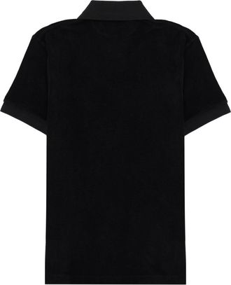 Tom Ford Cotton Blend Polo - Black
