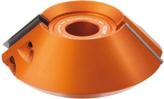 CMT 694.002.31 TESTA PER SMUSSARE A 45&deg; C/COLT. HW Z2 D=150x35x31.75