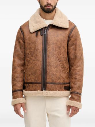 Joop Sawyer jacket - men - Polyester/Elastane - 50 - Brown