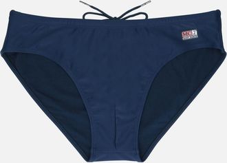 MC2 Saint Barth Man Navy Blue Swim Briefs Cayo