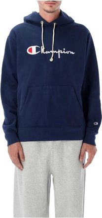Champion Hombre, Sudaderas, Azul, Talla: S