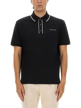 Gucci Cotton Pique Polo