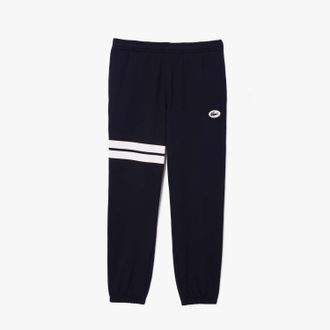 Lacoste Mens Regular-Fit Sweatpants in Blue Cotton - Size X-Small