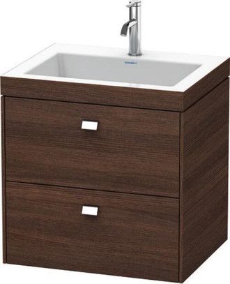 Duravit Mueble Bajo Lavabo Brioso 613x600x480mm Wt Vero Air Gri Ch 1 Orificio Para Grifer&iacute;a