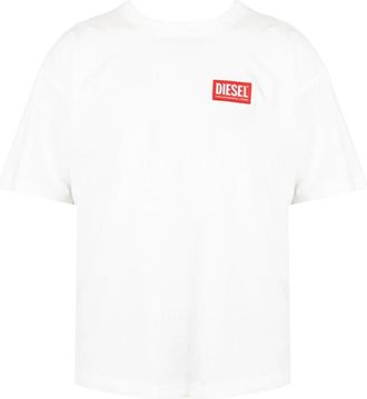 Diesel Camiseta T-Nlabel L1 - Tops - Hombre - Blanco - M