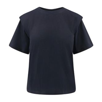 Isabel Marant Tops, Dames, Zwart, XS, Katoen, Zelitos T-Shirt