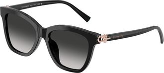 Tiffany & Co. TF4241D Asian Fit 80013C Womens Sunglasses Black Size 54