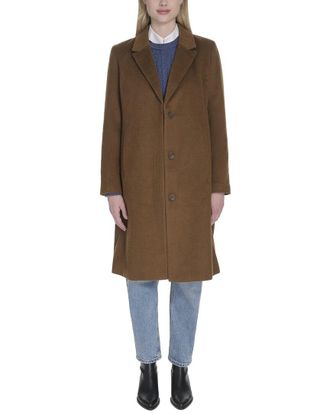Cole Haan Slick Wool-Blend Coat